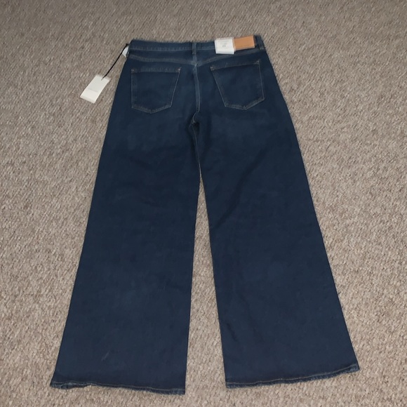 Citizens of Humanity Paloma Wide Leg Baggy High Rise Jeans in Everdeen - Picture 10 of 14